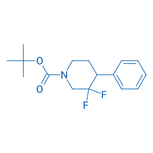 tert-Butyl 3,3-difluoro-4-phenylpiperidine-1-carboxylate 250mg