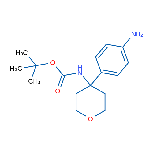tert-Butyl n-[4-(4-aminophenyl)oxan-4-yl]carbamate 1g