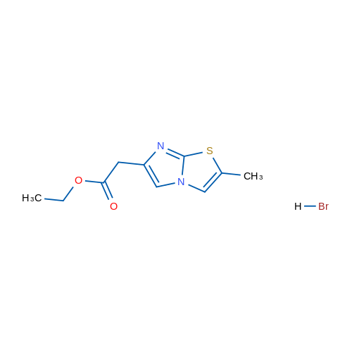 Ethyl 2-(2-methylimidazo[2,1-b]thiazol-6-yl)acetate hydrobromide 1g
