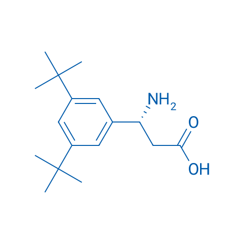 (3R)-3-amino-3-(3,5-di-tert-butylphenyl)propanoic acid 250mg