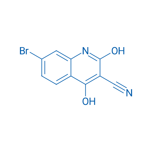 7-Bromo-2,4-dihydroxyquinoline-3-carbonitrile 250mg