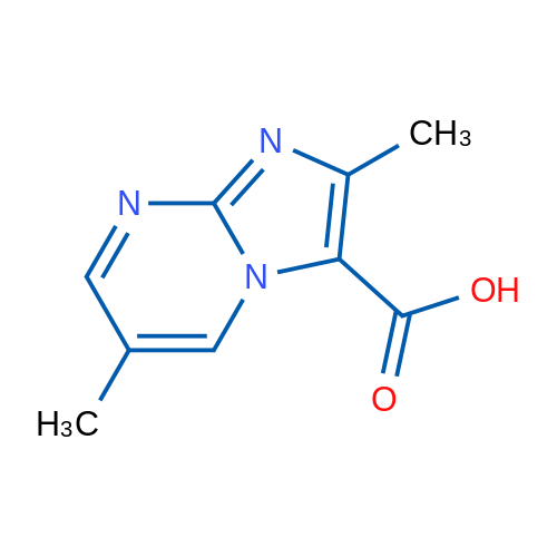 2,6-Dimethylimidazo[1,2-a]pyrimidine-3-carboxylic acid 250mg