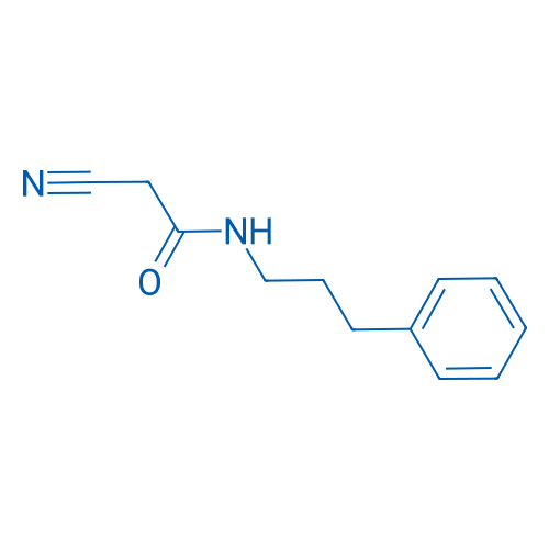 2-Cyano-N-(3-phenylpropyl)acetamide 1g
