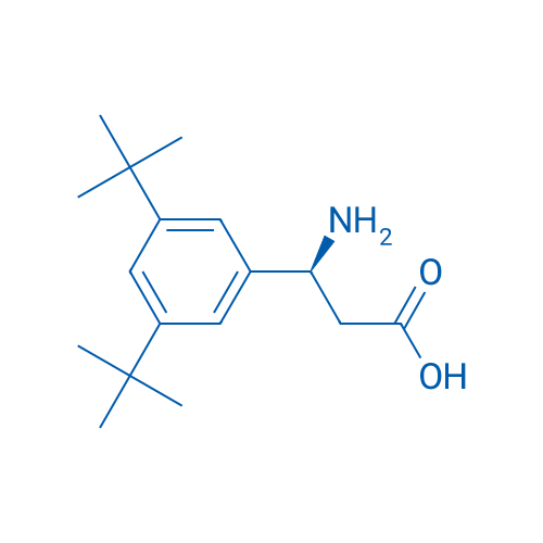 (3S)-3-amino-3-(3,5-di-tert-butylphenyl)propanoic acid 250mg