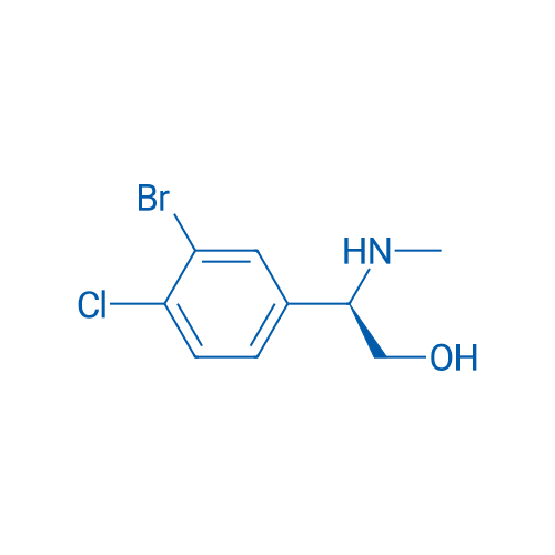 (R)-2-(3-bromo-4-chlorophenyl)-2-(methylamino)ethan-1-ol 250mg
