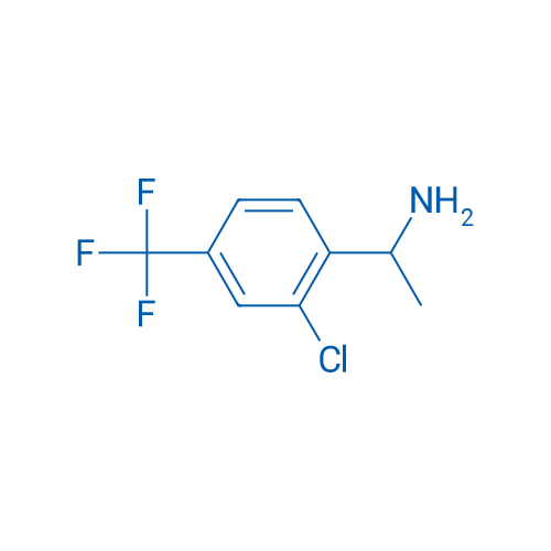1-[2-Chloro-4-(trifluoromethyl)phenyl]ethan-1-amine 250mg