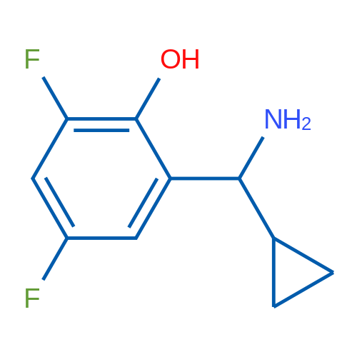 2-[Amino(cyclopropyl)methyl]-4,6-difluorophenol 1g