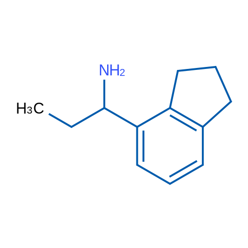 1-(2,3-Dihydro-1H-inden-4-yl)propan-1-amine 250mg