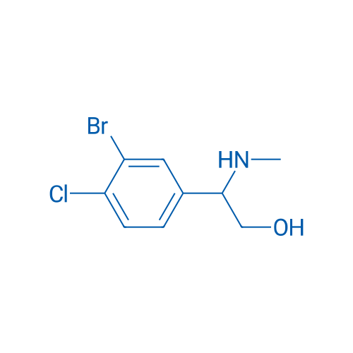 2-(3-Bromo-4-chlorophenyl)-2-(methylamino)ethan-1-ol 1g