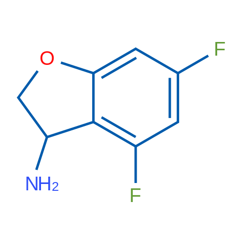 4,6-Difluoro-2,3-dihydro-1-benzofuran-3-amine 1g