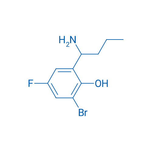 2-(1-Aminobutyl)-6-bromo-4-fluorophenol 1g