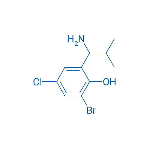 2-(1-Amino-2-methylpropyl)-6-bromo-4-chlorophenol 1g