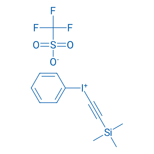 Phenyl((trimethylsilyl)ethynyl)iodonium trifluoromethanesulfonate 5g