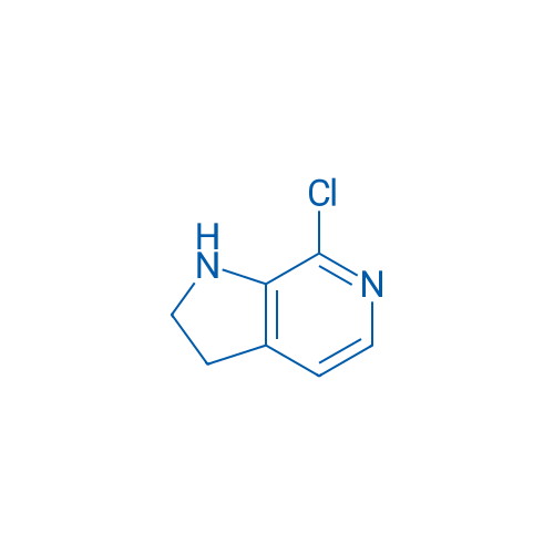7-Chloro-2,3-dihydro-1H-pyrrolo[2,3-c]pyridine 250mg