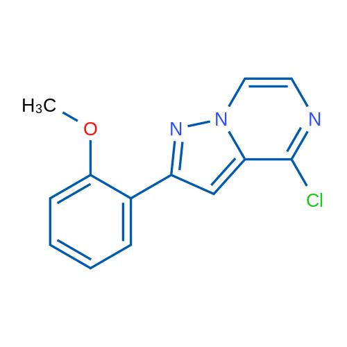 4-Chloro-2-(2-methoxyphenyl)pyrazolo[1,5-a]pyrazine 1g