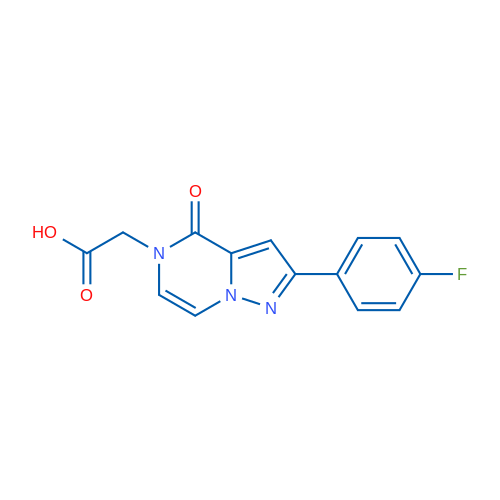2-[2-(4-Fluorophenyl)-4-oxo-4H,5H-pyrazolo[1,5-a]pyrazin-5-yl]acetic acid 1g