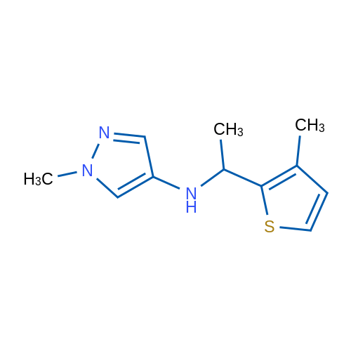 1-Methyl-N-[1-(3-methylthiophen-2-yl)ethyl]-1H-pyrazol-4-amine 1g