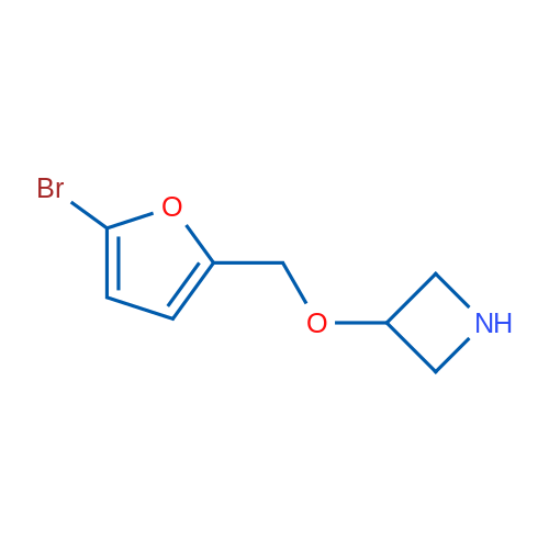 3-[(5-Bromofuran-2-yl)methoxy]azetidine 1g