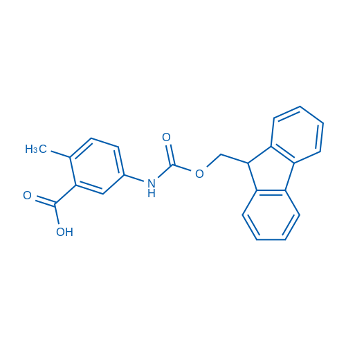 5-((((9H-Fluoren-9-yl)methoxy)carbonyl)amino)-2-methylbenzoic acid 1g