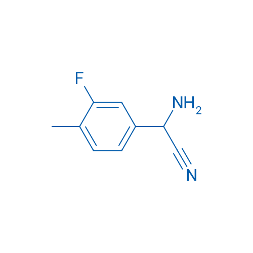 2-Amino-2-(3-fluoro-4-methylphenyl)acetonitrile 1g