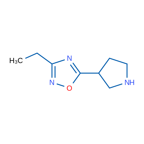 3-Ethyl-5-(pyrrolidin-3-yl)-1,2,4-oxadiazole 1g