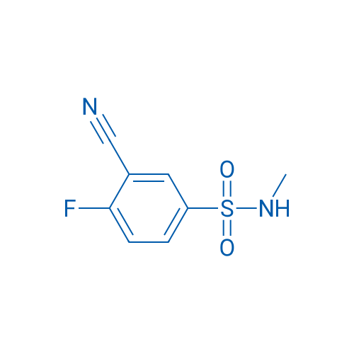 3-Cyano-4-fluoro-n-methylbenzene-1-sulfonamide 1g