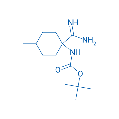 tert-Butyl n-(1-carbamimidoyl-4-methylcyclohexyl)carbamate 1g