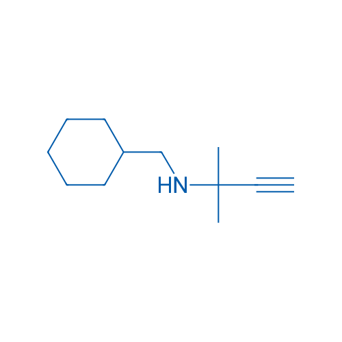 (Cyclohexylmethyl)(2-methylbut-3-yn-2-yl)amine 1g