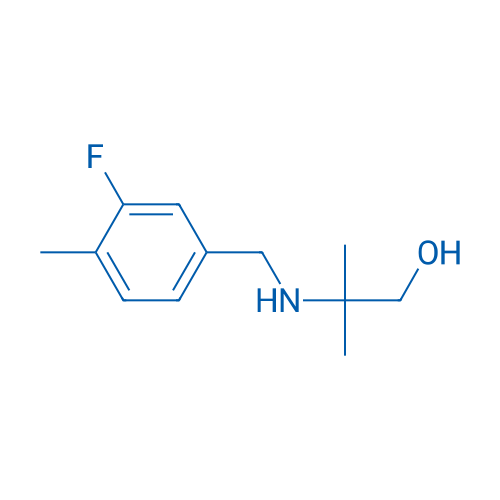 2-{[(3-fluoro-4-methylphenyl)methyl]amino}-2-methylpropan-1-ol 1g