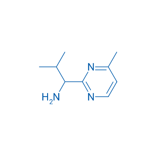 2-Methyl-1-(4-methylpyrimidin-2-yl)propan-1-amine 1g