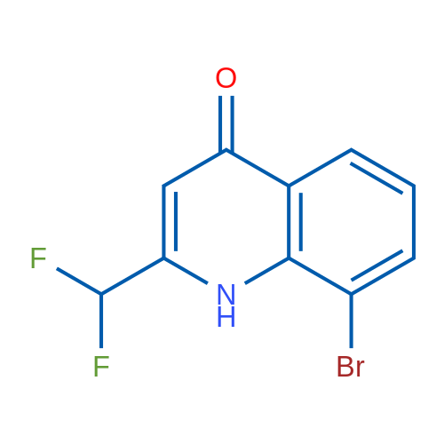 8-Bromo-2-(difluoromethyl)quinolin-4(1H)-one 1g