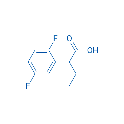 2,5-Difluoro-alpha-(1-methylethyl)-benzeneacetic acid 1g