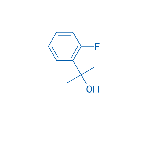 2-(2-Fluorophenyl)pent-4-yn-2-ol 250mg