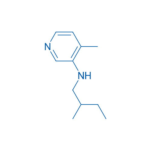 4-Methyl-N-(2-methylbutyl)pyridin-3-amine 100mg