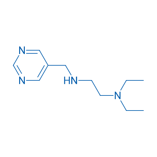 [2-(Diethylamino)ethyl](pyrimidin-5-ylmethyl)amine 5g