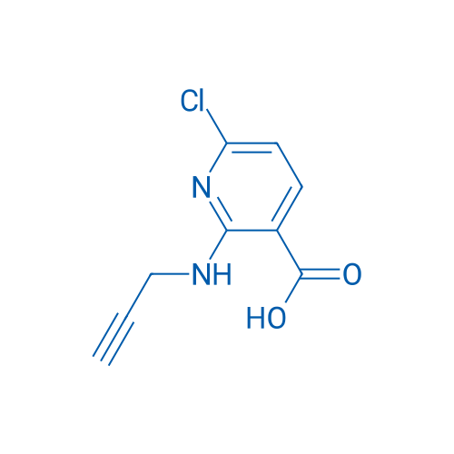 6-Chloro-2-[(prop-2-yn-1-yl)amino]pyridine-3-carboxylic acid 100mg