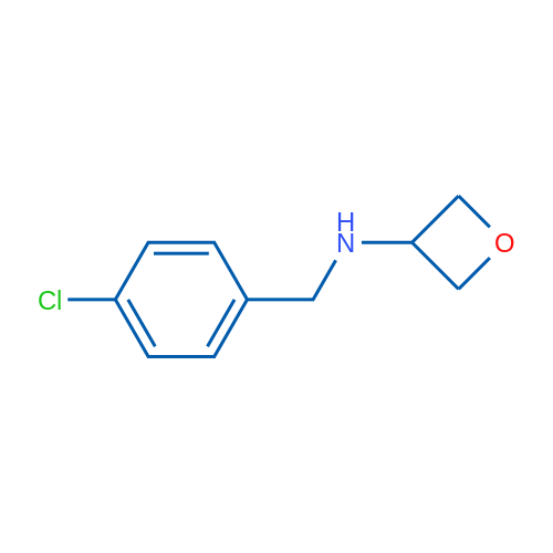N-(4-Chlorobenzyl)oxetan-3-amine 1g