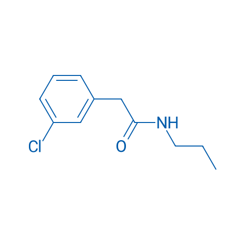 2-(3-CHlorophenyl)-n-propylacetamide 5g