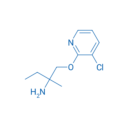 2-(2-Amino-2-methylbutoxy)-3-chloropyridine 1g