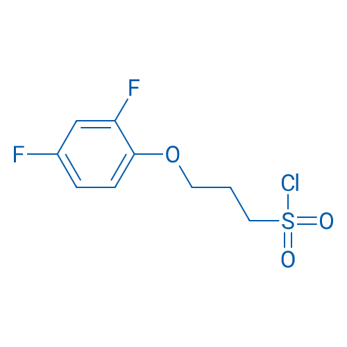 3-(2,4-Difluorophenoxy)propane-1-sulfonyl chloride 1g