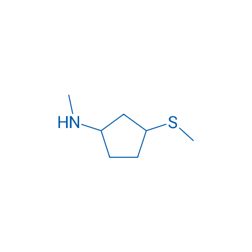 N-Methyl-3-(methylthio)cyclopentan-1-amine 50mg