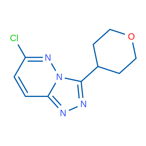 6-Chloro-3-(tetrahydro-2H-pyran-4-yl)-[1,2,4]triazolo[4,3-b]pyridazine 1g
