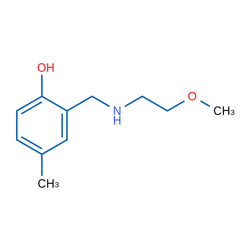 2-{[(2-methoxyethyl)amino]methyl}-4-methylphenol 1g