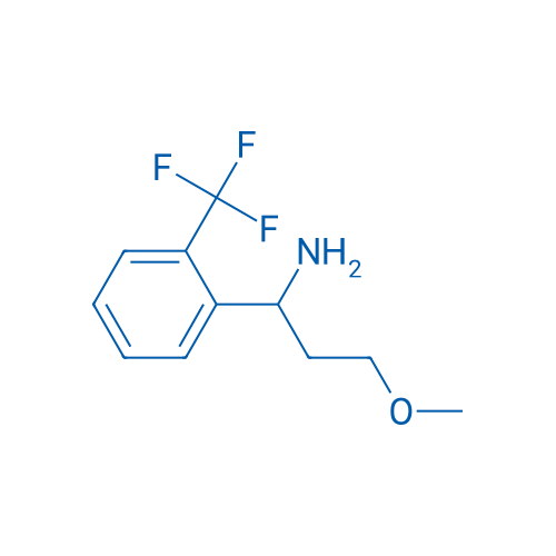 3-Methoxy-1-[2-(trifluoromethyl)phenyl]propan-1-amine 250mg