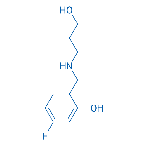 5-Fluoro-2-{1-[(3-hydroxypropyl)amino]ethyl}phenol 1g