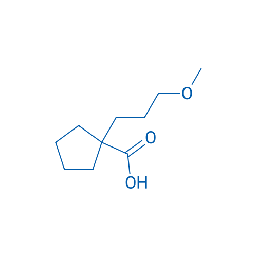 1-(3-Methoxypropyl)cyclopentane-1-carboxylic acid 1g
