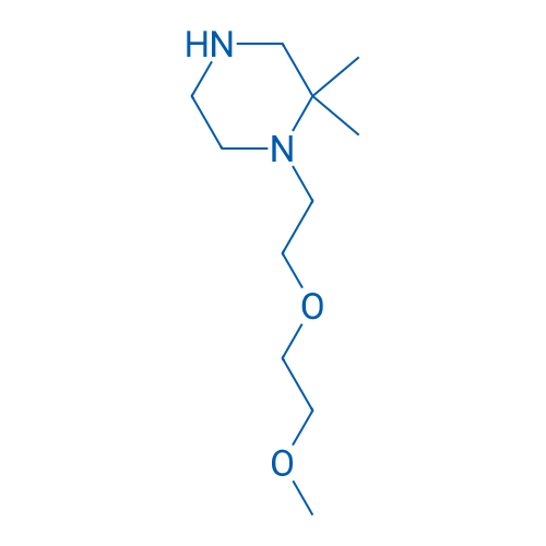 1-[2-(2-Methoxyethoxy)ethyl]-2,2-dimethylpiperazine 1g