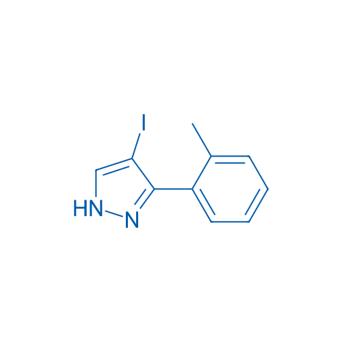 4-Iodo-3-(o-tolyl)-1H-pyrazole 1g