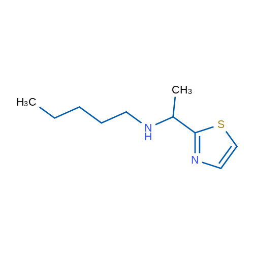 Pentyl[1-(1,3-thiazol-2-yl)ethyl]amine 1g