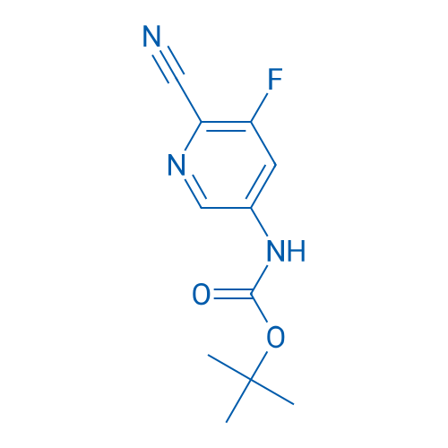 tert-Butyl (6-cyano-5-fluoropyridin-3-yl)carbamate 5g